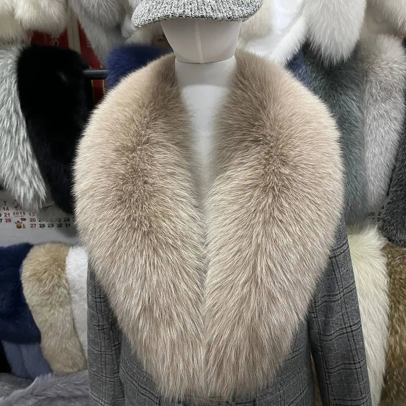 Fur Collar Scarf