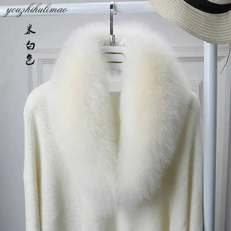 Fur Collar Scarf