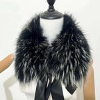 Faux Fur Collar Scarf