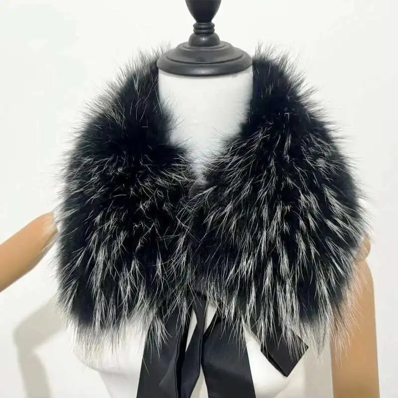 Faux Fur Collar Scarf