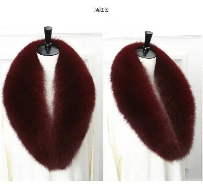 Fur Collar Scarf