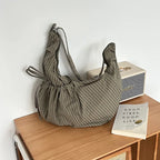 Retro Plaid Shoulder Bag