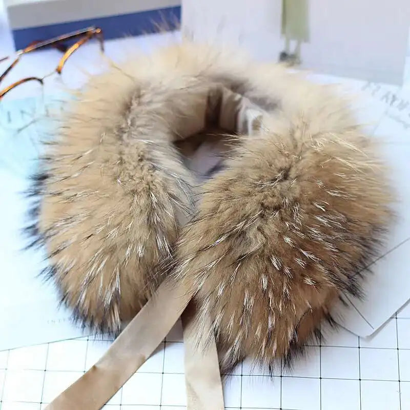 Faux Fur Collar Scarf