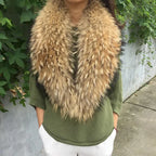 Fur Collar Scarf