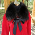 Faux Fur Collar Scarf