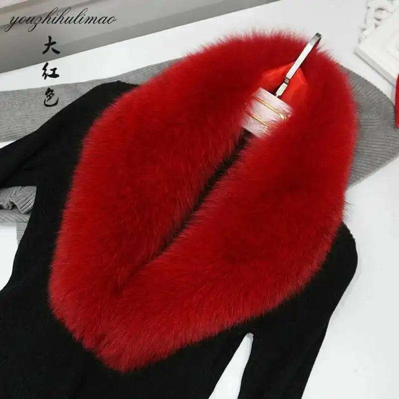 Fur Collar Scarf