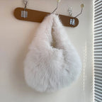 Faux Fur Plush Bag