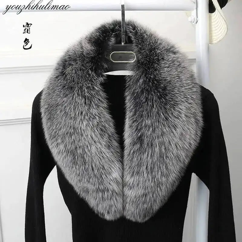 Fur Collar Scarf