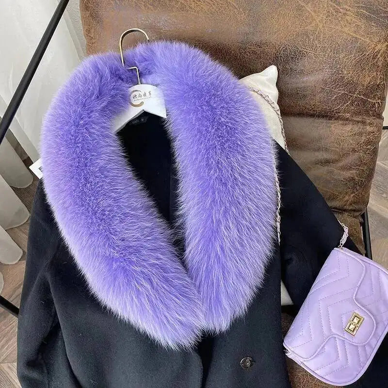 Fur Collar Scarf