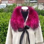 Faux Fur Collar Scarf