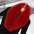 Fur Collar Scarf