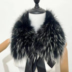 Faux Fur Collar Scarf