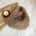 Faux Fur Plush Bag