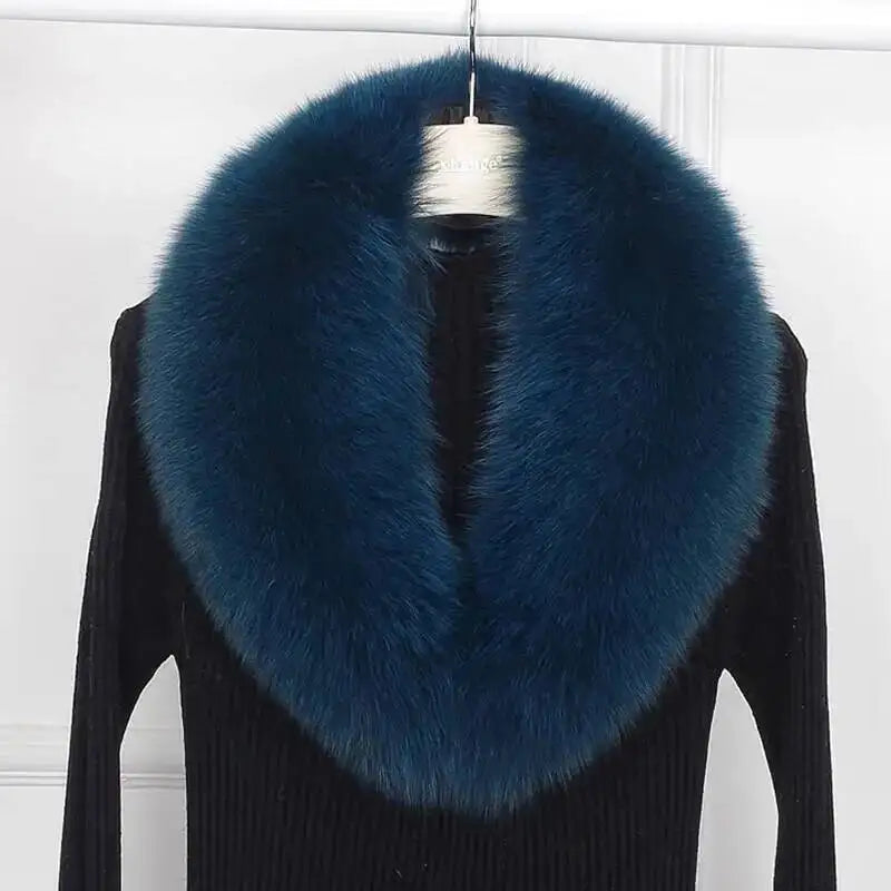 Fur Collar Scarf