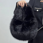 Faux Fur Plush Bag