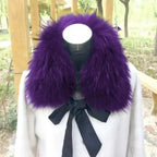 Faux Fur Collar Scarf