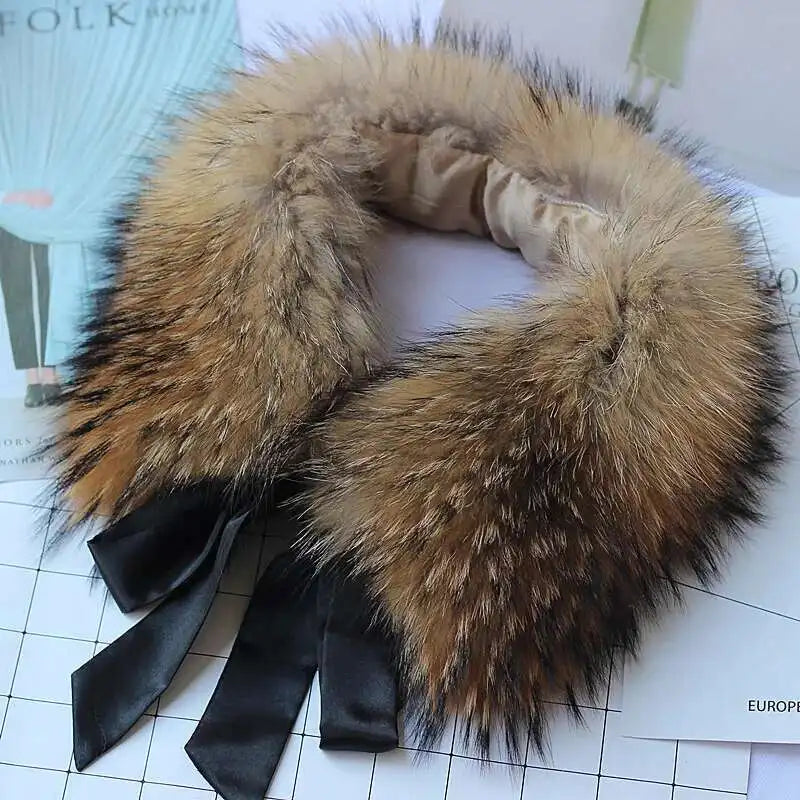 Faux Fur Collar Scarf