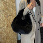 Faux Fur Plush Bag