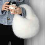 Faux Fur Plush Bag
