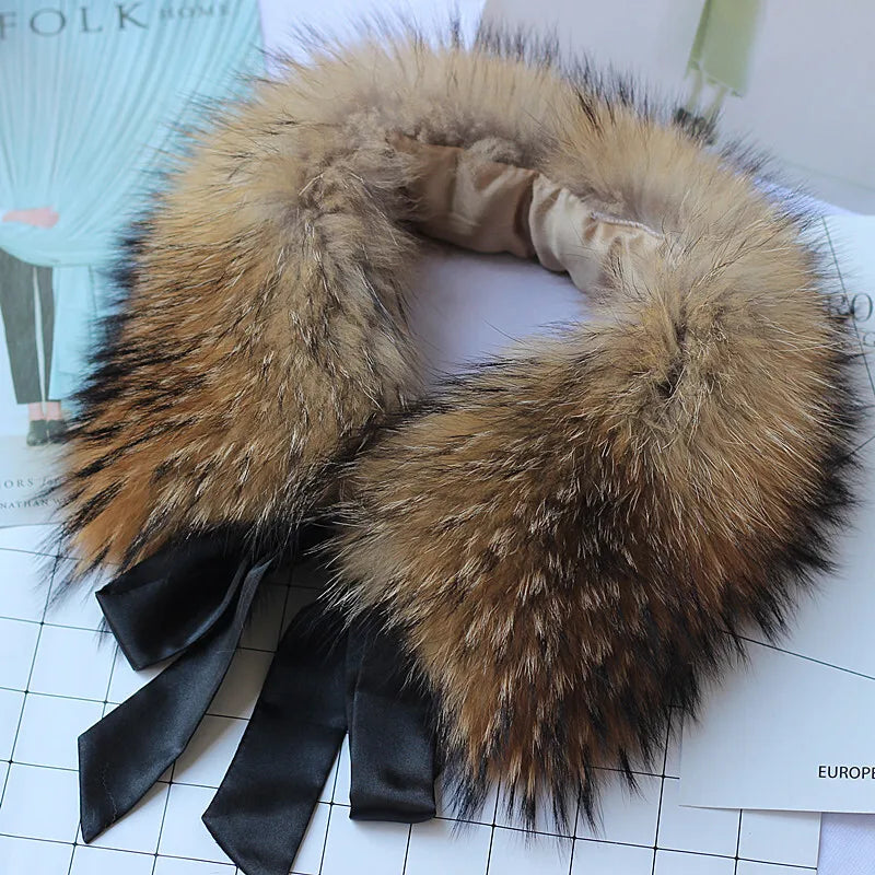 Faux Fur Collar Scarf
