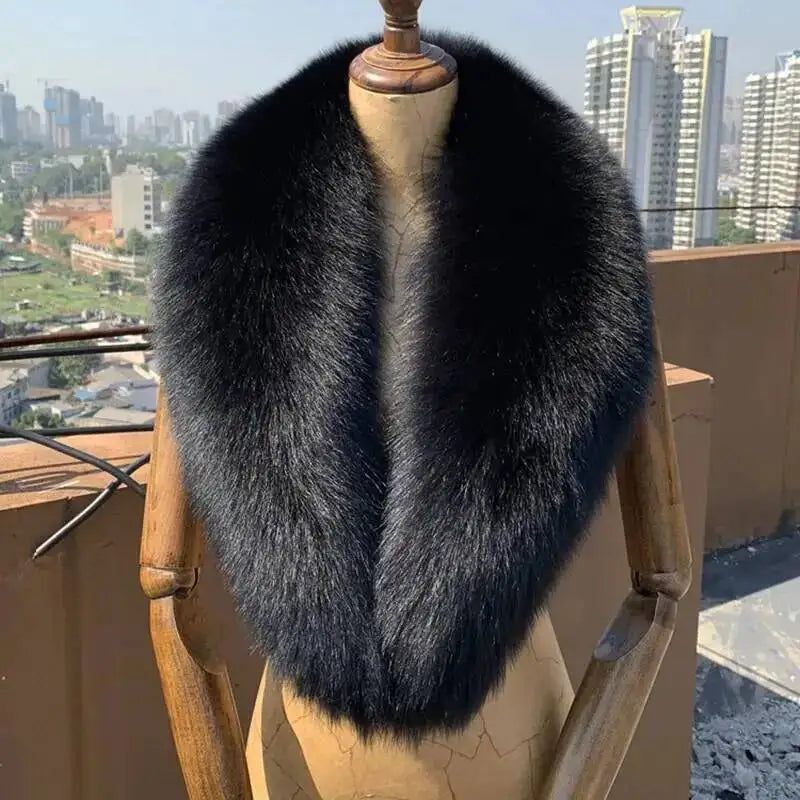 Fur Collar Scarf
