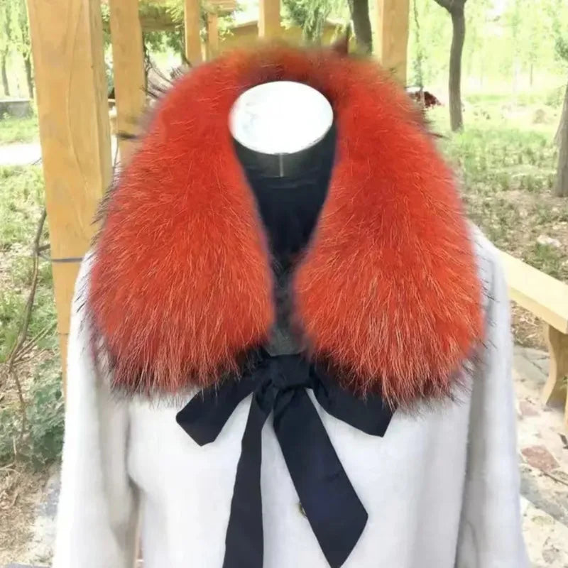 Faux Fur Collar Scarf