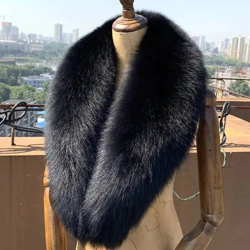 Fur Collar Scarf